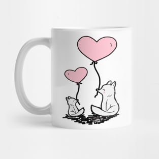 valentine fox Mug